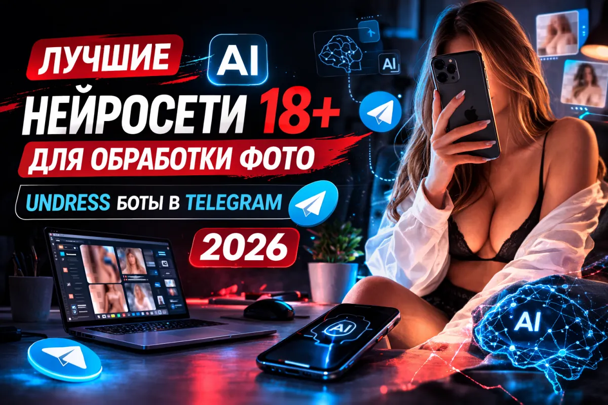 Лучшие AI нейросети 18+ для раздевания фото девушек