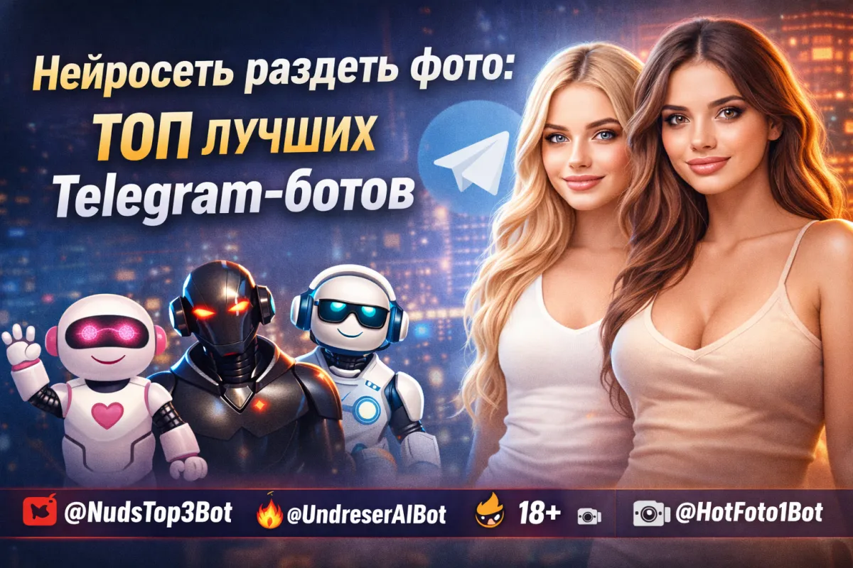 Бота, которые могут раздеть фото онлайн | ТОП 3
